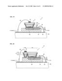 Luminous devices, packages and systems containing the same, and fabricating methods thereof diagram and image