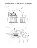 Luminous devices, packages and systems containing the same, and fabricating methods thereof diagram and image