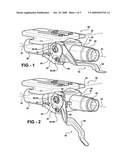 OVER-CENTER LOCKING MECHANISM FOR STEERING COLUMN ASSEMBLY diagram and image