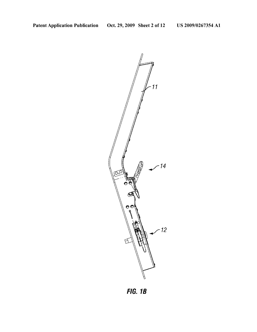 UNITARY LATCH, BLAST LOCK, AND RELEASE HANDLE ASSEMBLY FOR VEHICLE DOOR - diagram, schematic, and image 03