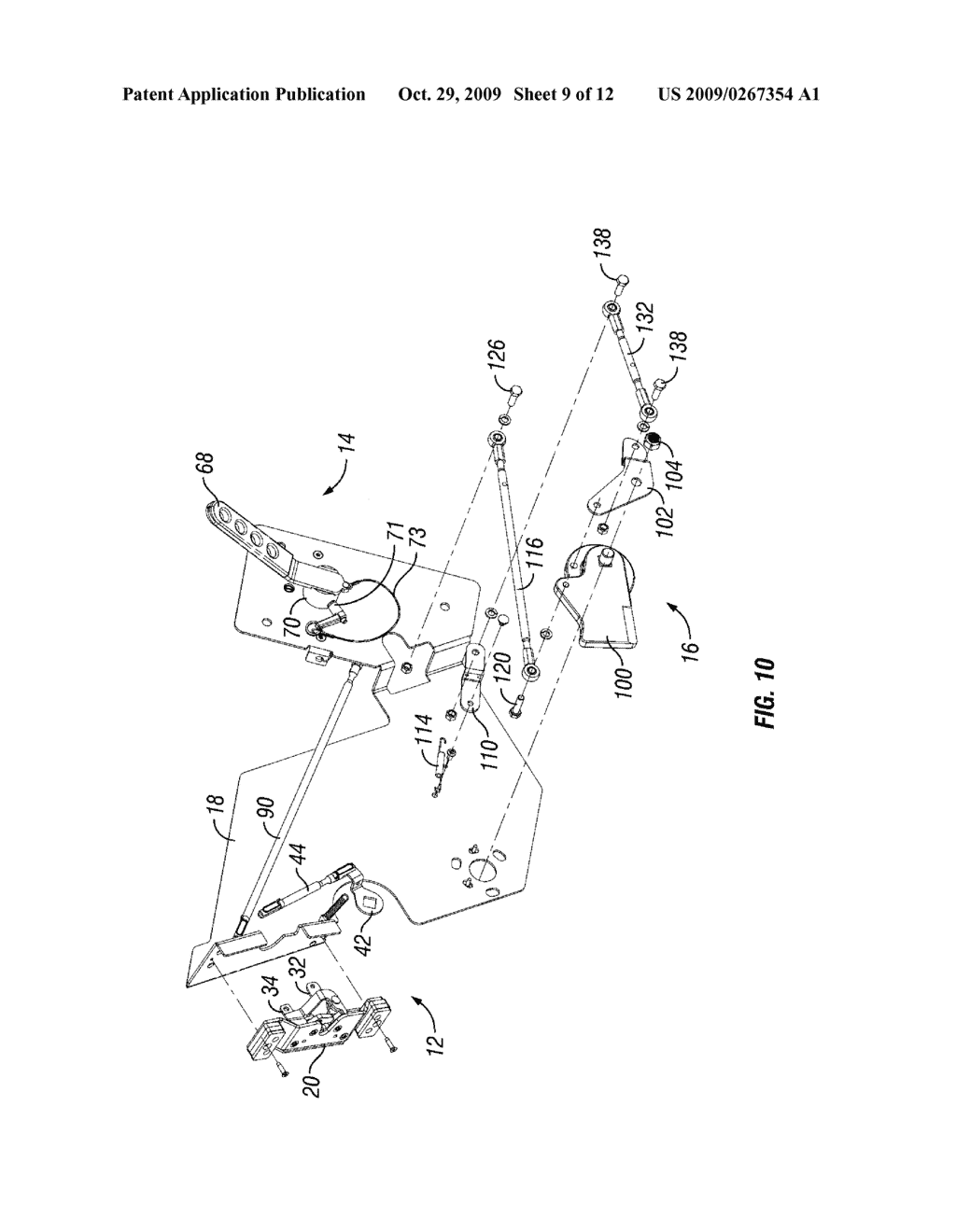 UNITARY LATCH, BLAST LOCK, AND RELEASE HANDLE ASSEMBLY FOR VEHICLE DOOR - diagram, schematic, and image 10