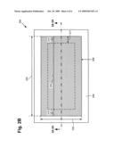 BULK ACOUSTIC WAVE RESONATOR WITH CONTROLLED THICKNESS REGION HAVING CONTROLLED ELECTROMECHANICAL COUPLING diagram and image