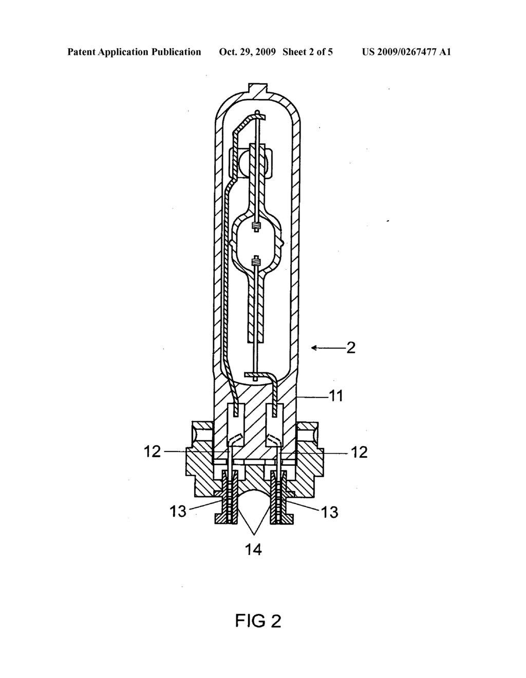 ELECTRICAL LIGHT SOURCE, IN PARTICULAR FOR USE IN A REFLECTOR - diagram, schematic, and image 03