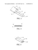 Probe for testing a device under test diagram and image