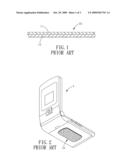 Radio Frequency Identification Tag for a Mobile Phone diagram and image