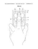 DISPLAY AND OPERATION DEVICE, OPERATION DEVICE, AND PROGRAM diagram and image