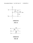 Method of reducing off-current of a thin film transistor for display device and circuit for the same diagram and image