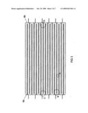 Indicator device with a barrier discharge lamp for backlighting diagram and image