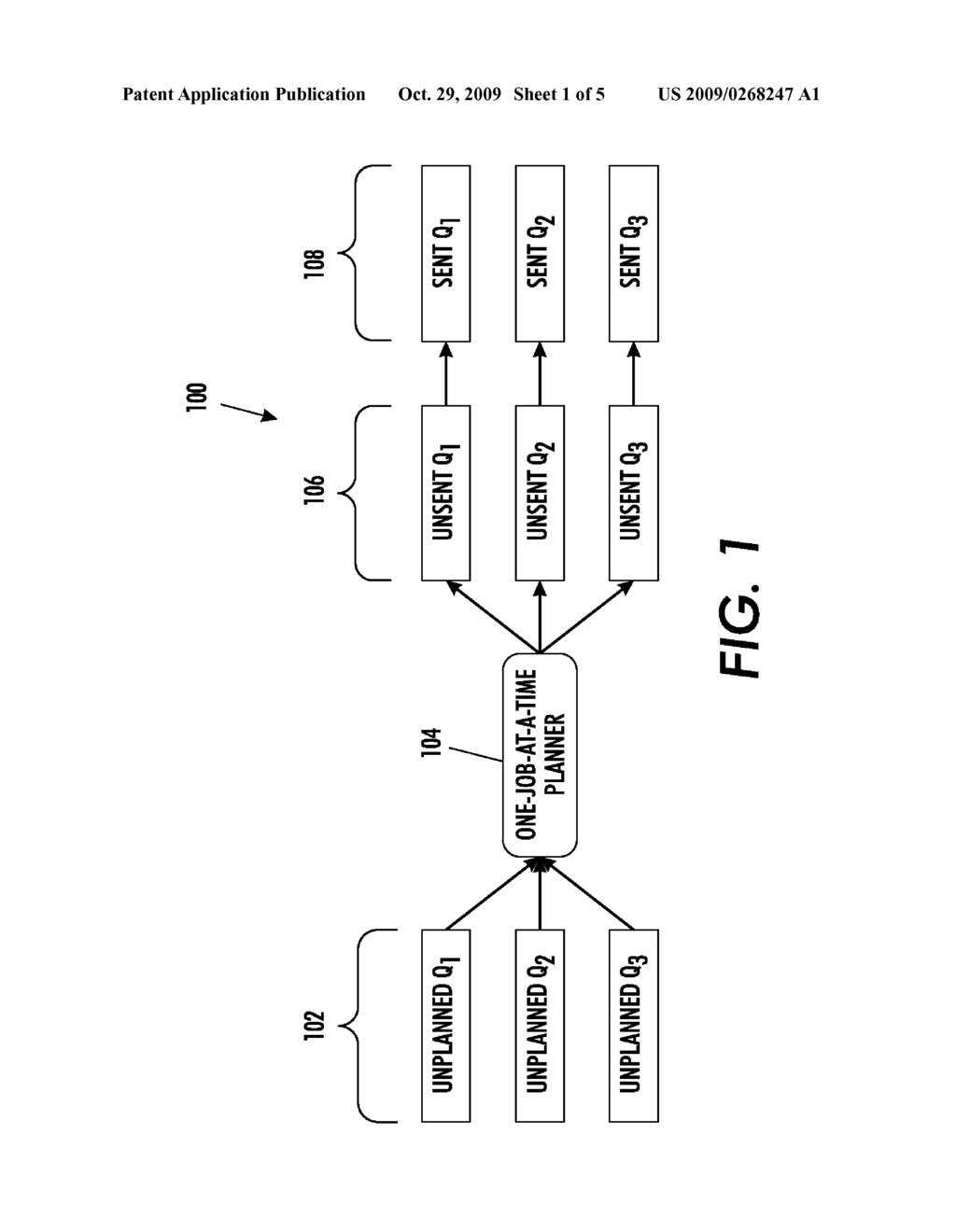 SYSTEM AND METHOD FOR ON-LINE PLANNING UTILIZING MULTIPLE PLANNING QUEUES - diagram, schematic, and image 02