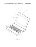 ELECTRONIC DEVICE WITH SUPPORT LEGS diagram and image