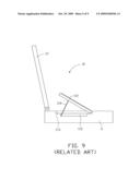 ELECTRONIC DEVICE WITH SUPPORT LEGS diagram and image