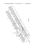 Automatic-positioning linear guide diagram and image