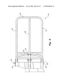 Adjustable gripping arms for lifting machine diagram and image