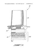 MULTI-CAST TURBINE AIRFOILS AND METHOD FOR MAKING SAME diagram and image