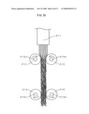 THREE-DIMENSIONAL NET-LIKE STRUCTURE, AND METHOD AND DEVICE FOR PRODUCING THREE-DIMENSIONAL NET-LIKE STRUCTURE diagram and image