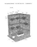 THREE-DIMENSIONAL NET-LIKE STRUCTURE, AND METHOD AND DEVICE FOR PRODUCING THREE-DIMENSIONAL NET-LIKE STRUCTURE diagram and image