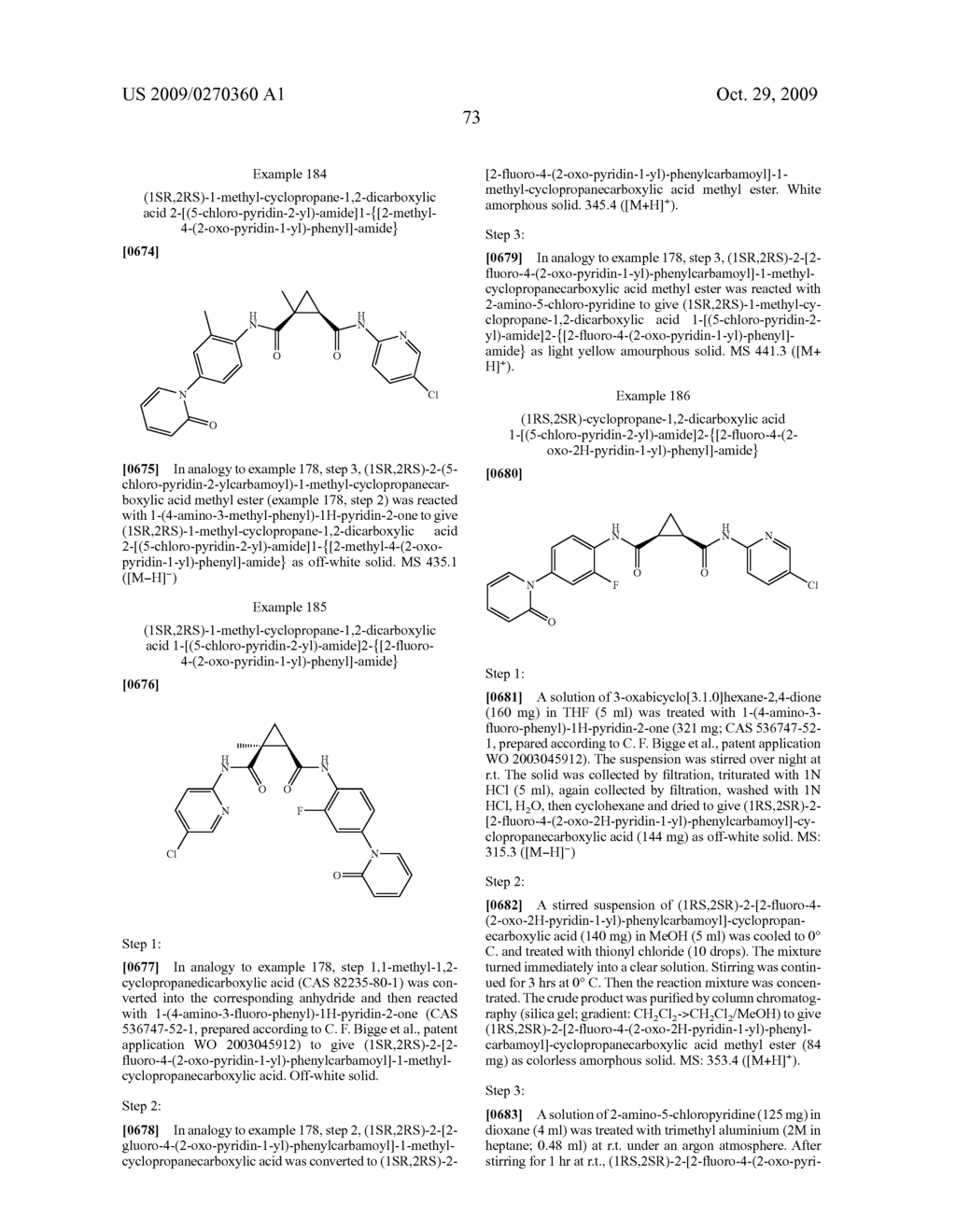 DICARBOXAMIDE DERIVATIVES - diagram, schematic, and image 74