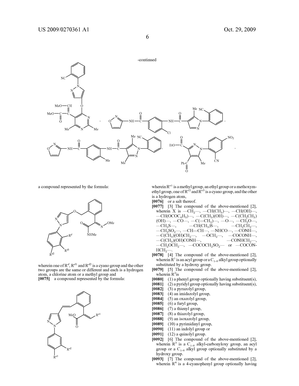 Substituted pyrazole derivatives and use thereof - diagram, schematic, and image 07