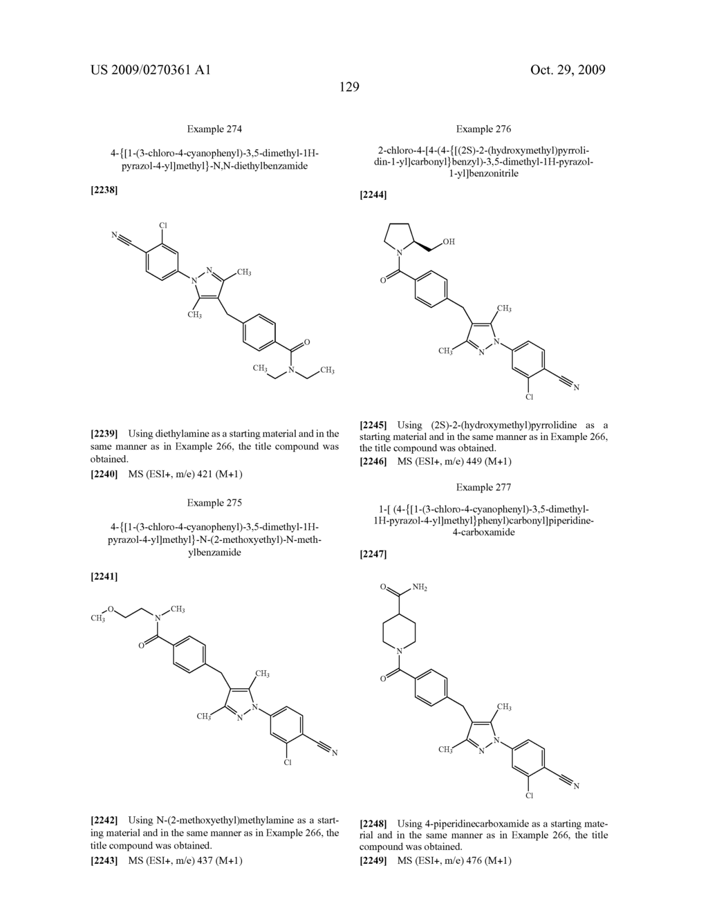 Substituted pyrazole derivatives and use thereof - diagram, schematic, and image 130