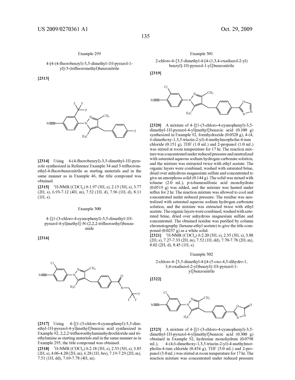 Substituted pyrazole derivatives and use thereof - diagram, schematic, and image 136