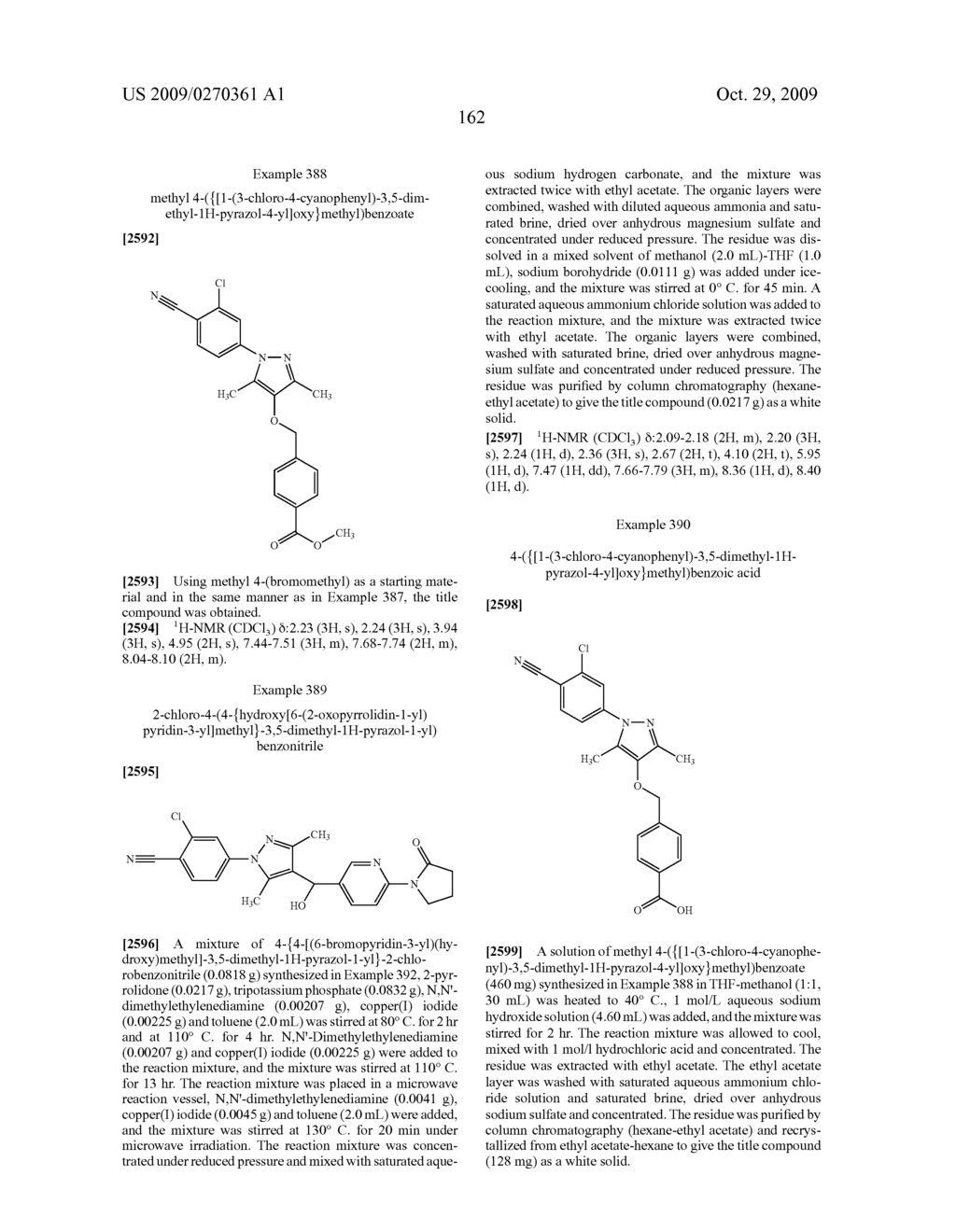 Substituted pyrazole derivatives and use thereof - diagram, schematic, and image 163