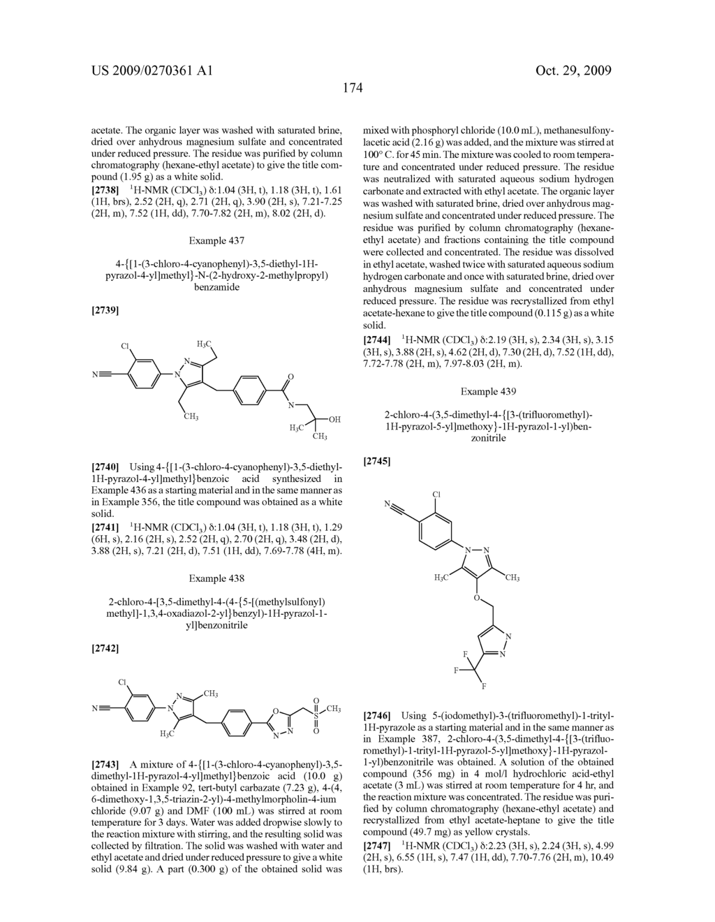 Substituted pyrazole derivatives and use thereof - diagram, schematic, and image 175
