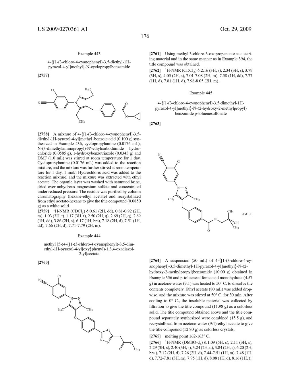 Substituted pyrazole derivatives and use thereof - diagram, schematic, and image 177