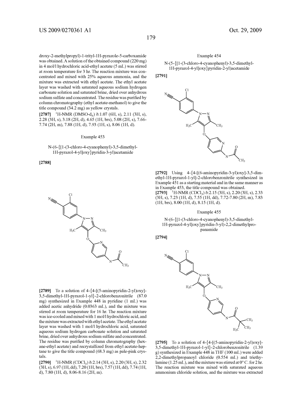 Substituted pyrazole derivatives and use thereof - diagram, schematic, and image 180