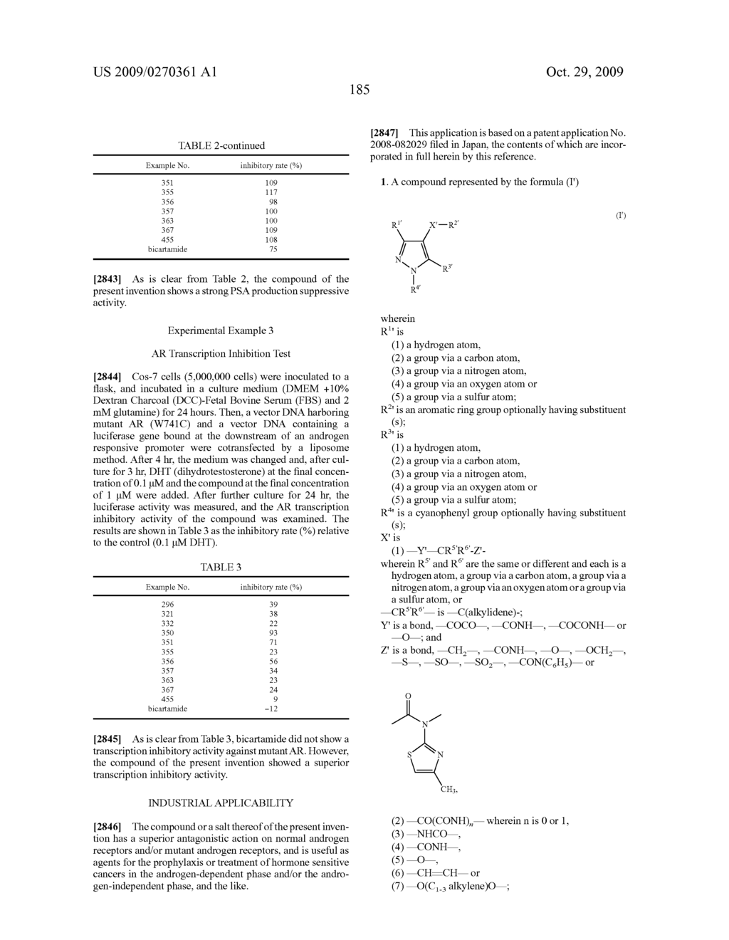 Substituted pyrazole derivatives and use thereof - diagram, schematic, and image 186