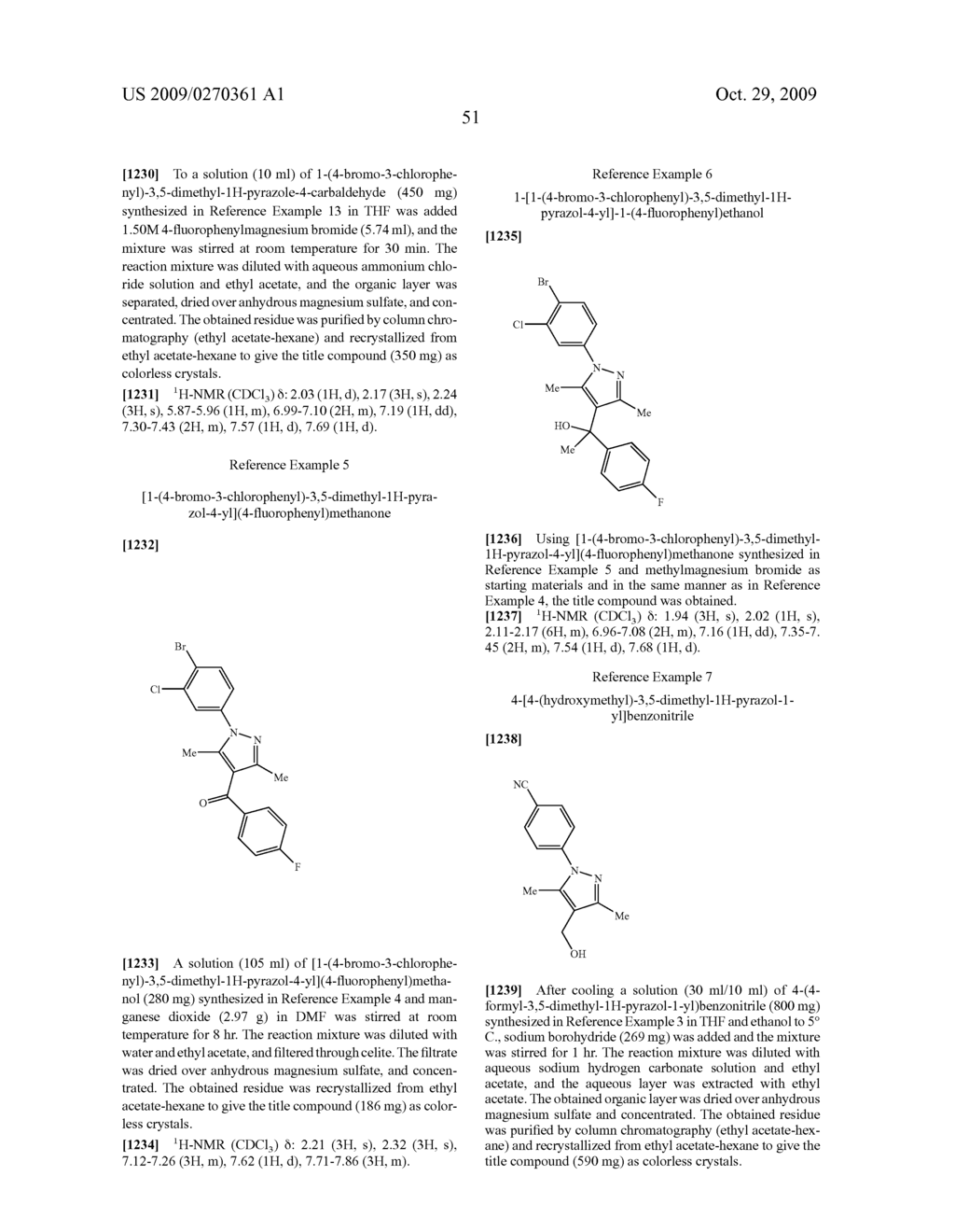 Substituted pyrazole derivatives and use thereof - diagram, schematic, and image 52
