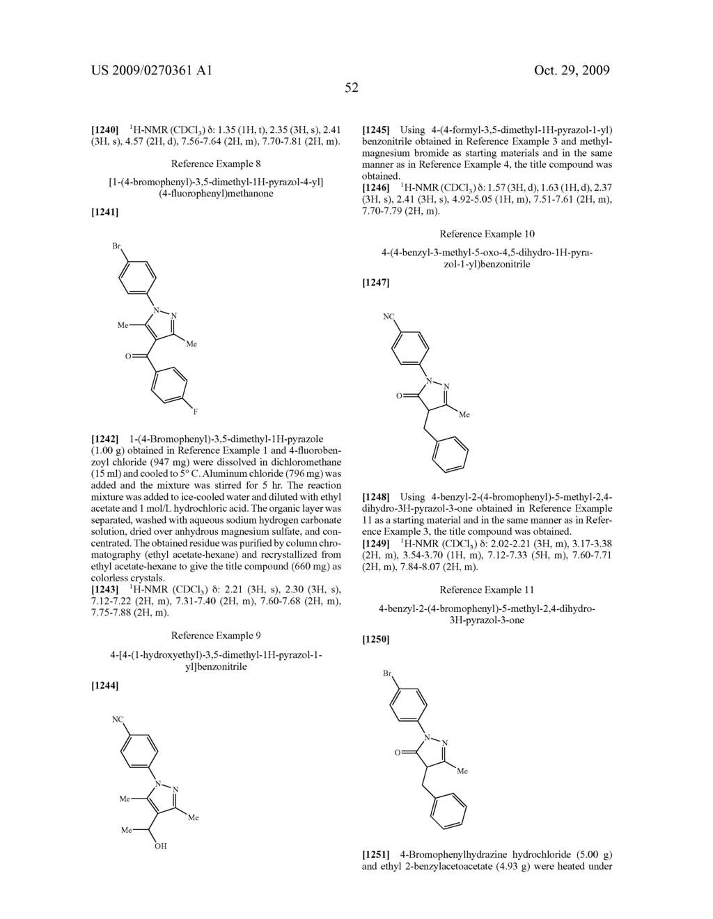 Substituted pyrazole derivatives and use thereof - diagram, schematic, and image 53