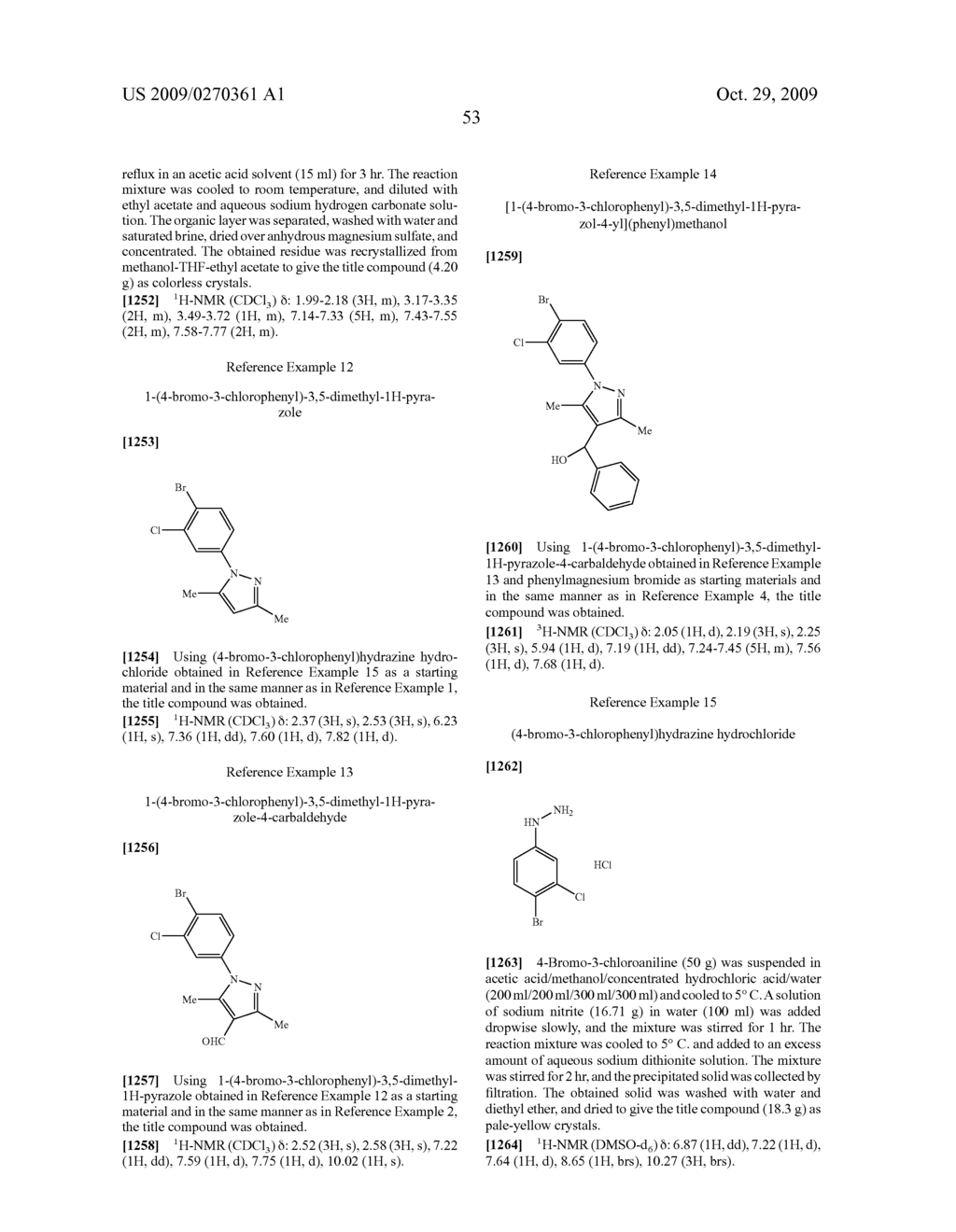 Substituted pyrazole derivatives and use thereof - diagram, schematic, and image 54