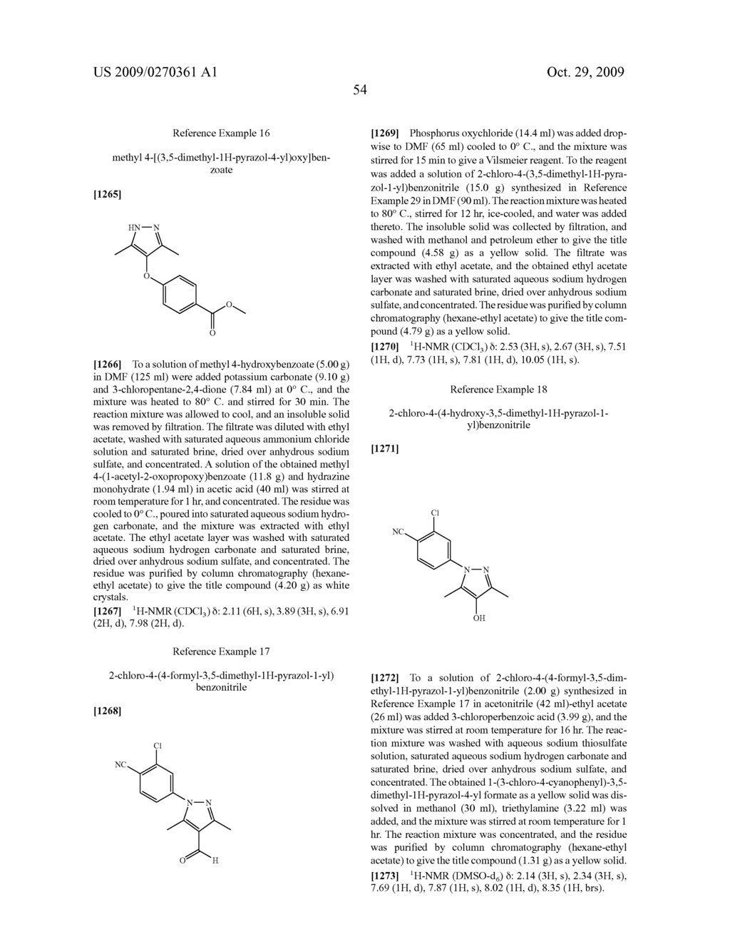 Substituted pyrazole derivatives and use thereof - diagram, schematic, and image 55