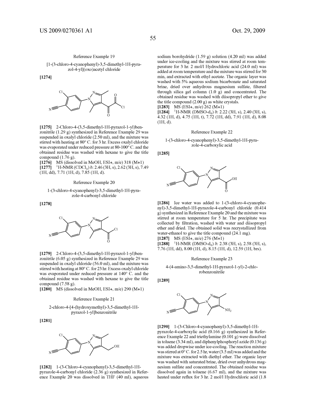 Substituted pyrazole derivatives and use thereof - diagram, schematic, and image 56