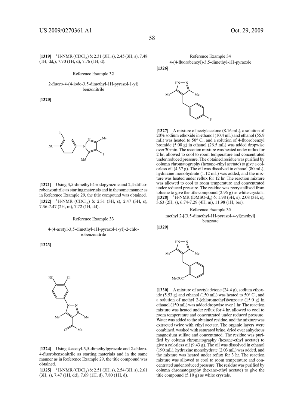 Substituted pyrazole derivatives and use thereof - diagram, schematic, and image 59