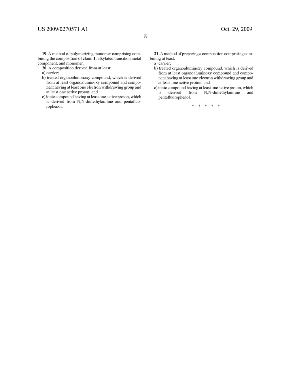 CATALYST ACTIVATORS, PROCESSES FOR MAKING SAME, AND USE THEREOF IN CATALYSTS AND POLYMERIZATION OF OLEFINS - diagram, schematic, and image 09