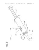 Needle Cap Ejector for Radiation Shielded Syringe diagram and image