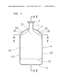 BLOW-MOLDED PLASTIC INFUSION CONTAINER diagram and image