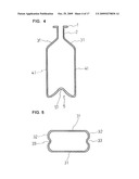 BLOW-MOLDED PLASTIC INFUSION CONTAINER diagram and image