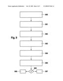 Device, method, and control unit for identifying a side impact, and pressure sensor diagram and image