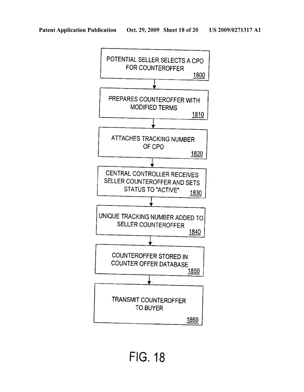METHOD AND APPARATUS FOR A CRYPTOGRAPHICALLY ASSISTED COMMERCIAL NETWORK SYSTEM DESIGNED TO FACILITATE BUYER-DRIVEN CONDITIONAL PURCHASE OFFERS - diagram, schematic, and image 19