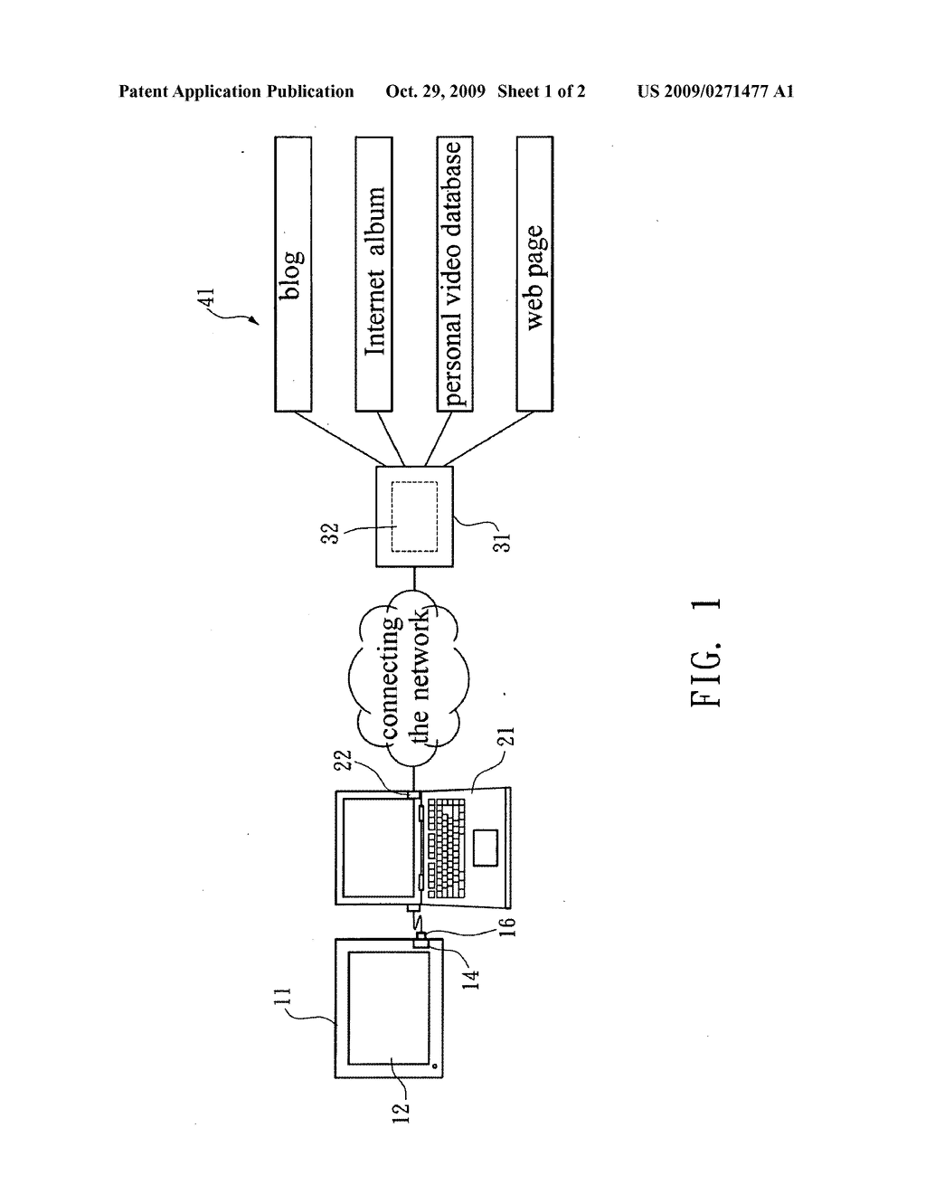 DIGITAL PHOTO FRAME FRAMEWORK CONTROLLED BY COMPUTER AND SYNCHRONOUSLY UPDATED WITH REMOTE SERVER - diagram, schematic, and image 02