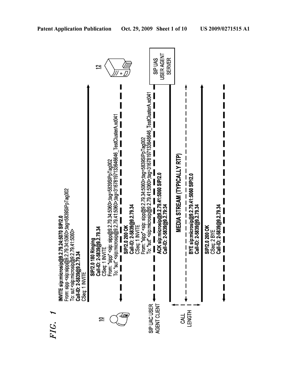 Method and Apparatus for Load Balancing in Network Based Telephony Application - diagram, schematic, and image 02