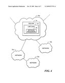 Method and apparatus for scheduling the processing of commands for execution by cryptographic algorithm cores in a programmable network processor diagram and image