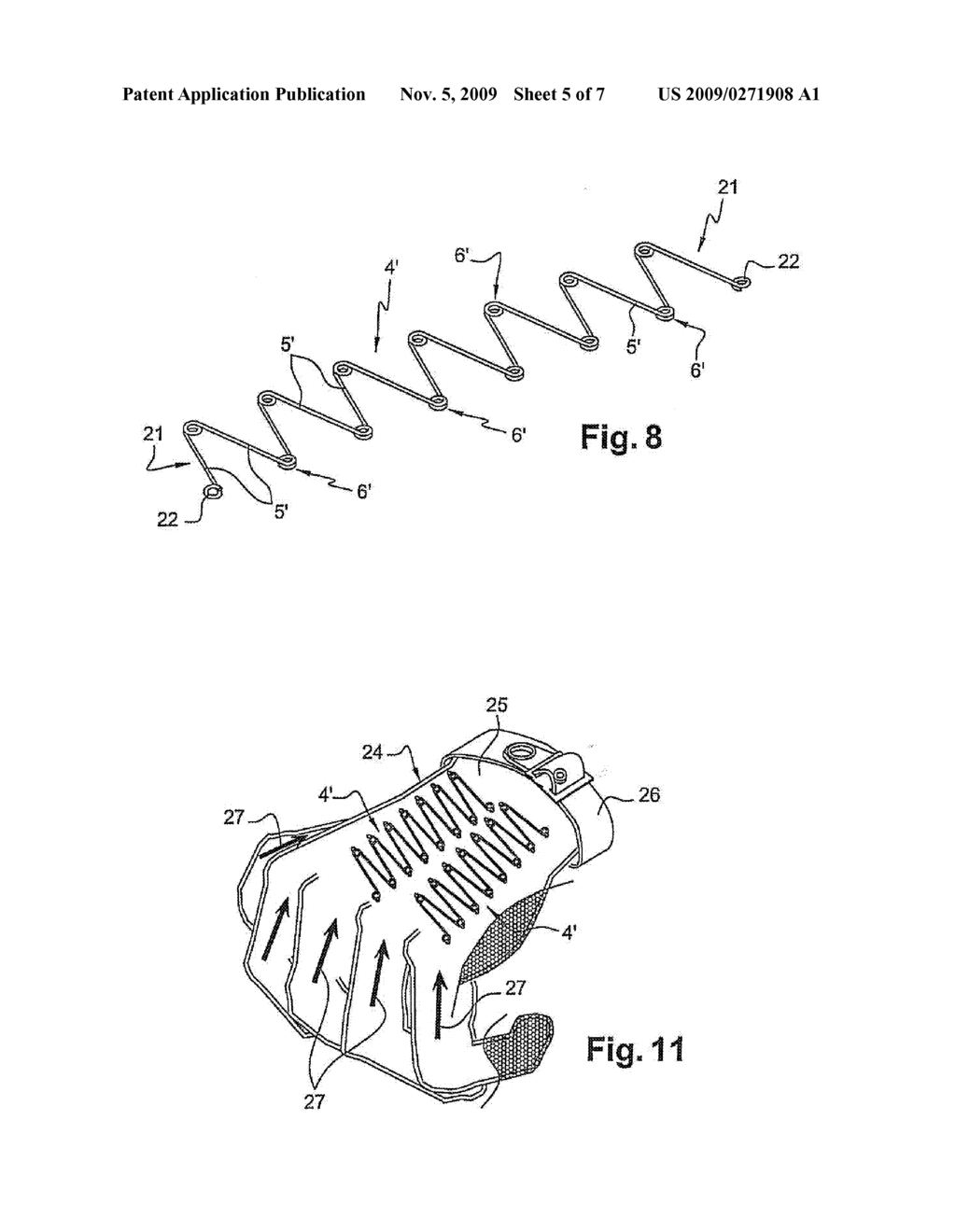 CHAIN MAIL ARTICLE PROVIDED WITH AN ELASTIC TIGHTENING OR TENSIONING BODY - diagram, schematic, and image 06