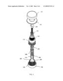 Manually Operable Drain Device diagram and image