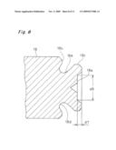 HYDRODYNAMIC BEARING MEMBER AND MANUFACTURING METHOD THEREOF diagram and image