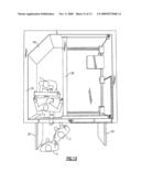 Seclusion Room with Movable Wall diagram and image