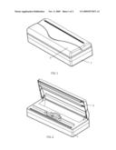 Vacuuming and inflating bag sealer diagram and image