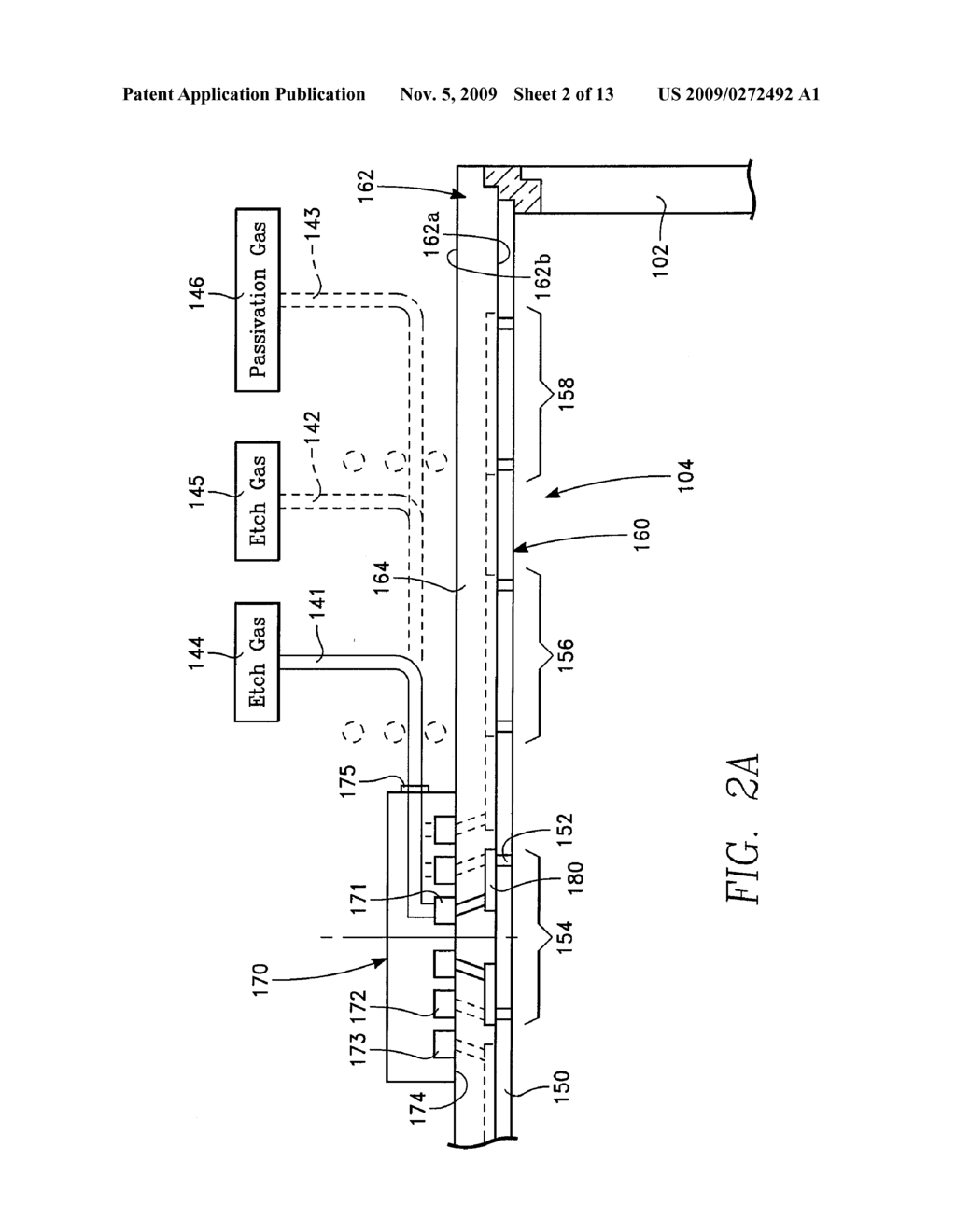 PLASMA REACTOR WITH CENTER-FED MULTIPLE ZONE GAS DISTRIBUTION FOR IMPROVED UNIFORMITY OF CRITICAL DIMENSION BIAS - diagram, schematic, and image 03